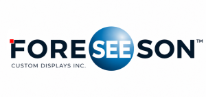 Foreseeson Custom Displays Inc. corporate logo for global medical and industrial display solutions